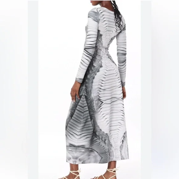 white christmas dresses Merletto Cut Out Maxi Dress - White